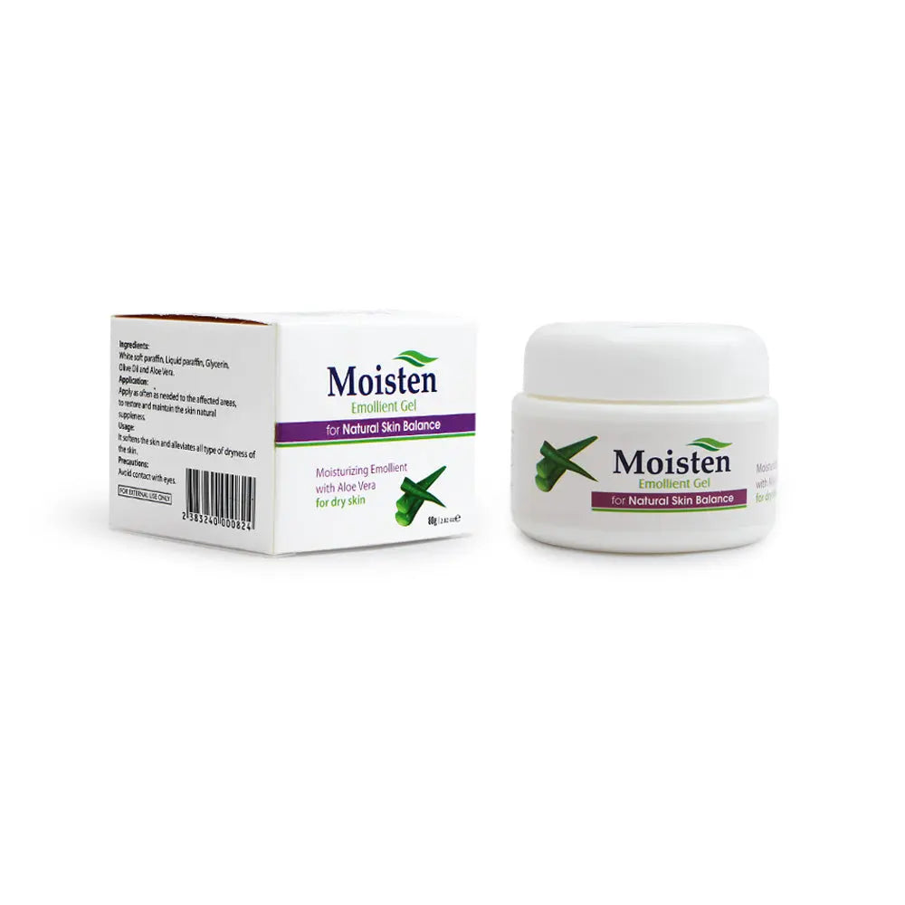 Moisten Emollient Gel aftechskincare